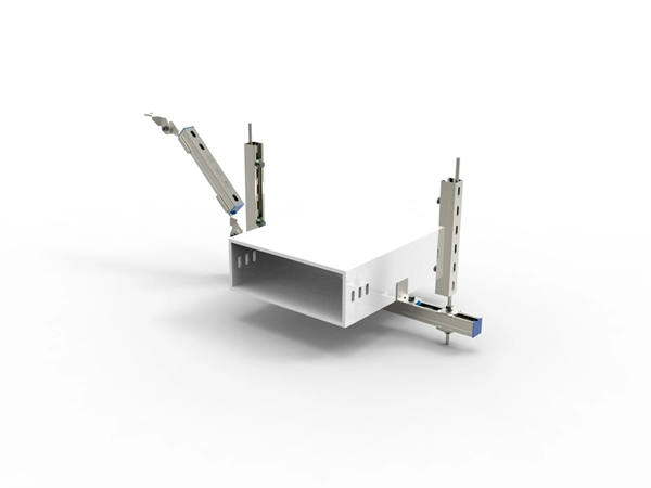 Cable tray lateral anti-seismic bracket