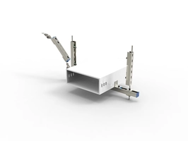Cable tray lateral anti-seismic bracket